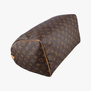 Pre-owned Louis Vuitton Speedy 35 Monogram/Brown Monogram canvas M41524 handbag | stylenewstar