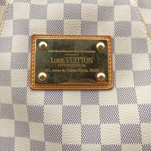 Pre-owned Louis Vuitton GALLIERA PM Azur Damier Canvas N55215 shoulderbag | stylenewstar