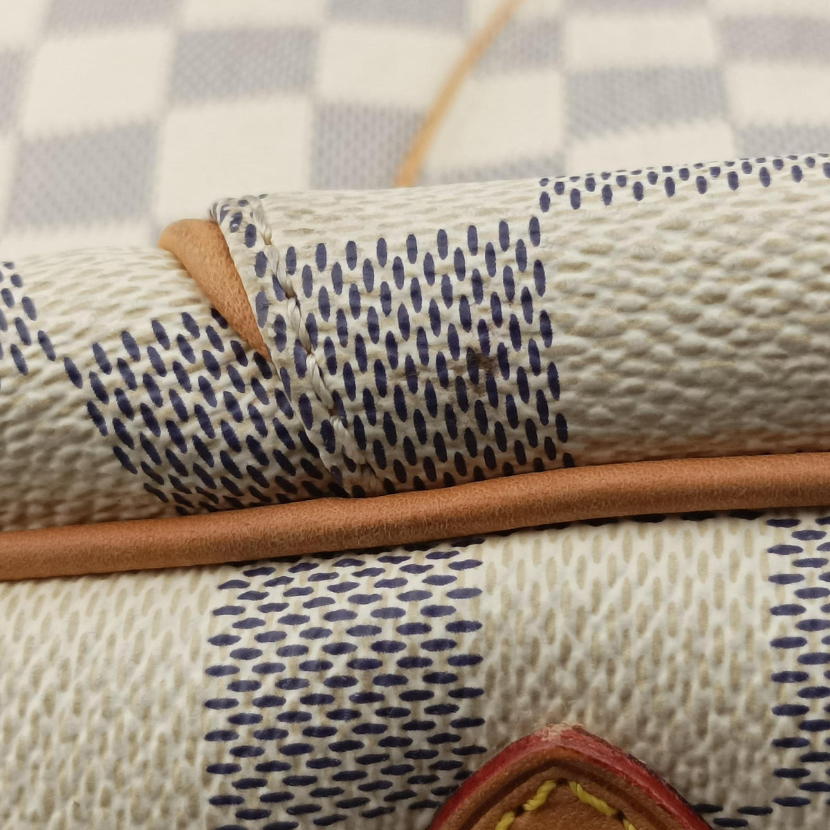 Pre-owned Louis Vuitton GALLIERA PM Azur Damier Canvas N55215 shoulderbag | stylenewstar