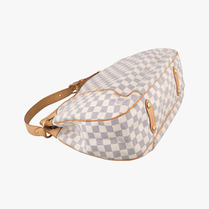 Pre-owned Louis Vuitton GALLIERA PM Azur Damier Canvas N55215 shoulderbag | stylenewstar