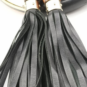 Pre-owned Gucci Bamboo Babouska Indy Hobo Black Leather 177139 shoulderbag | stylenewstar