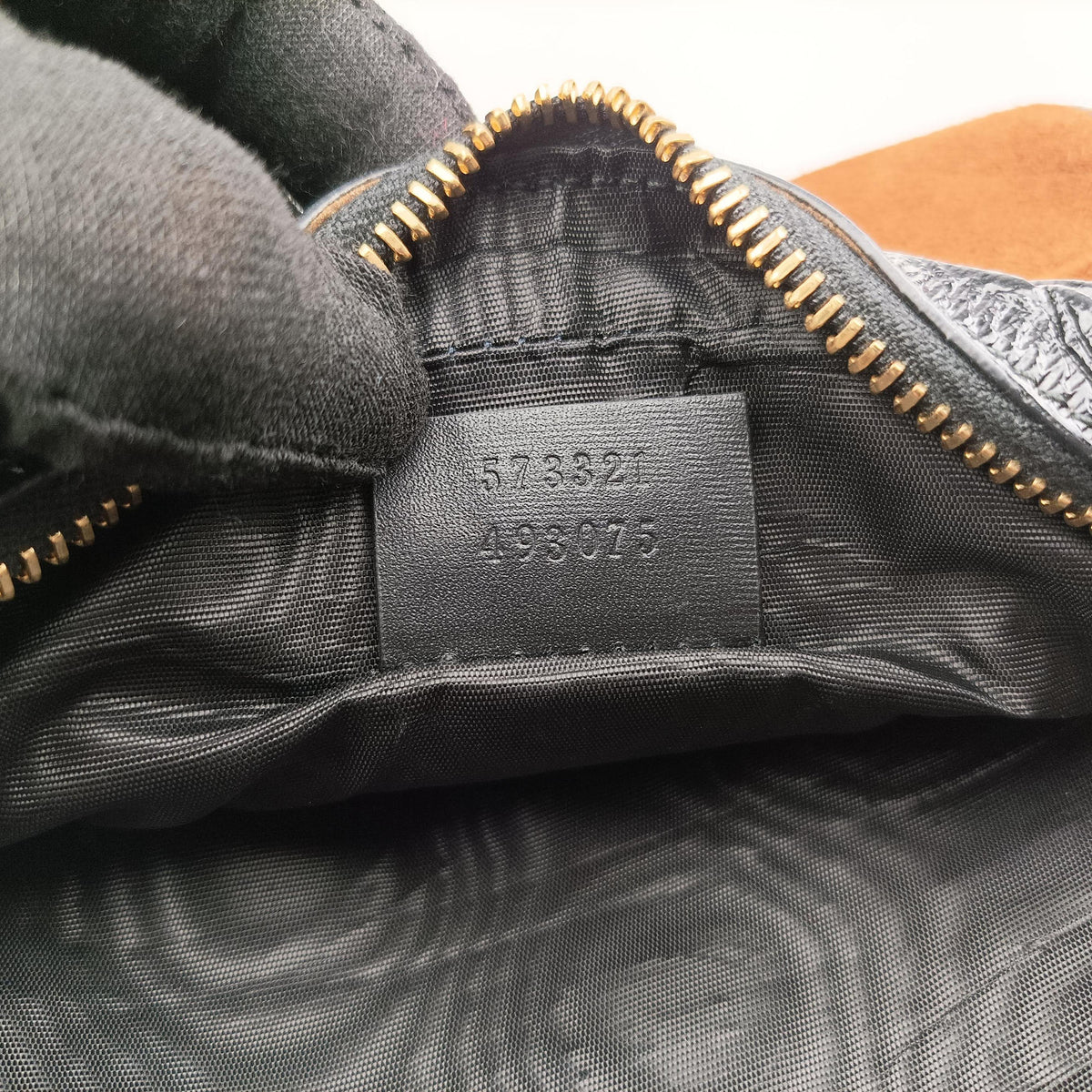 Secondhand Gucci Ophidia Brown×black×multi Suede×leather 573321 shoulderbag | stylenewstar