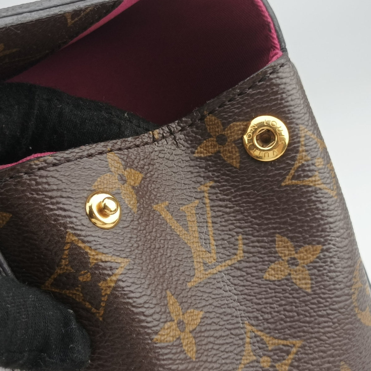 Pre-owned Louis Vuitton Cluny BB Brown Monogram canvas×calf leather M42738 shoulderbag | stylenewstar
