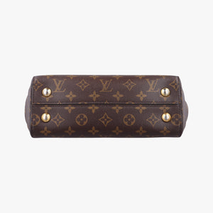 Pre-owned Louis Vuitton Cluny BB Brown Monogram canvas×calf leather M42738 shoulderbag | stylenewstar