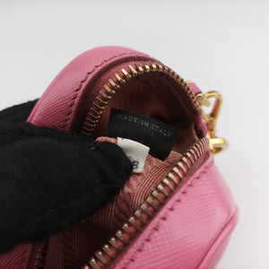 Pre-owned Prada Mini Boston bag Pink SAFFIANO　Leather BL0705 shoulderbag | stylenewstar