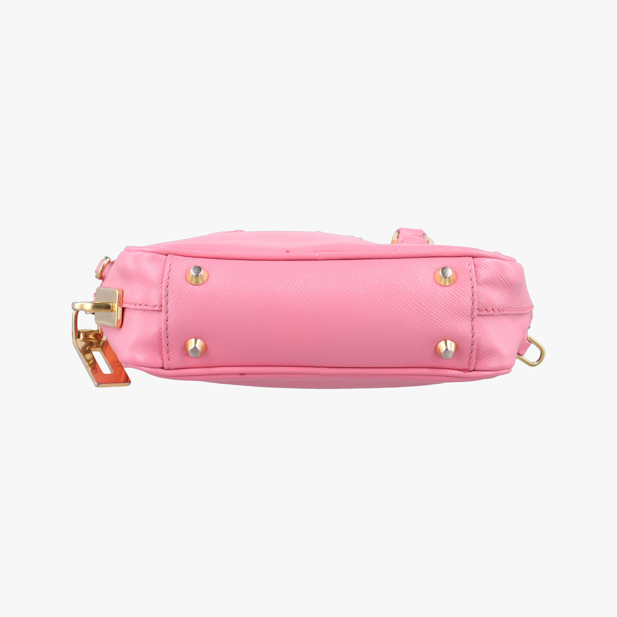 Pre-owned Prada Mini Boston bag Pink SAFFIANO　Leather BL0705 shoulderbag | stylenewstar