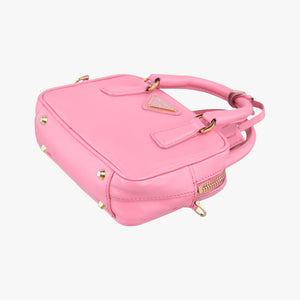 Pre-owned Prada Mini Boston bag Pink SAFFIANO　Leather BL0705 shoulderbag | stylenewstar