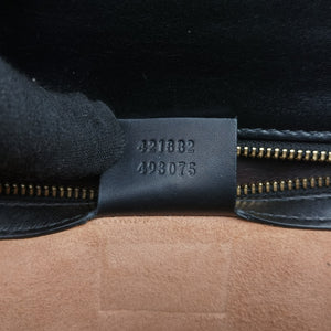Pre-owned Gucci Sylvie Black Leather 421882 shoulderbag | stylenewstar