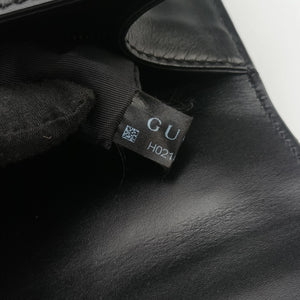 Pre-owned Gucci Sylvie Black Leather 421882 shoulderbag | stylenewstar