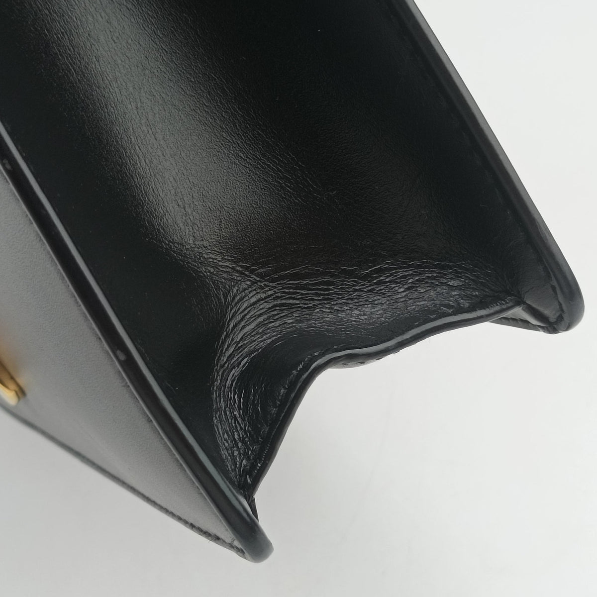 Pre-owned Gucci Sylvie Black Leather 421882 shoulderbag | stylenewstar