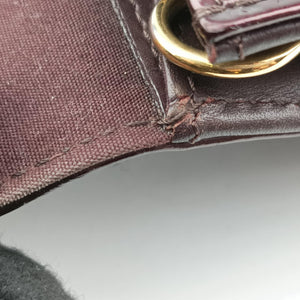 Pre-owned Louis Vuitton Rossmore MM Amarante Vernis M91551 clutchbag | stylenewstar