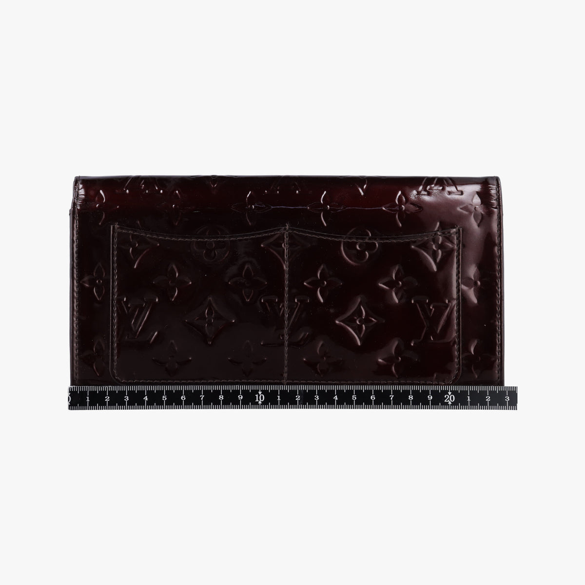 Pre-owned Louis Vuitton Rossmore MM Amarante Vernis M91551 clutchbag | stylenewstar