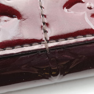 Pre-owned Louis Vuitton Rossmore MM Amarante Vernis M91551 clutchbag | stylenewstar