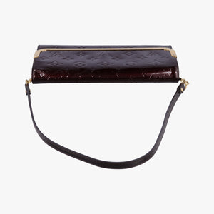Pre-owned Louis Vuitton Rossmore MM Amarante Vernis M91551 clutchbag | stylenewstar