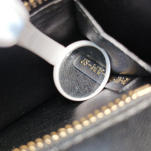 Pre-owned Christian Dior Diorama Black Leather  shoulderbag | stylenewstar