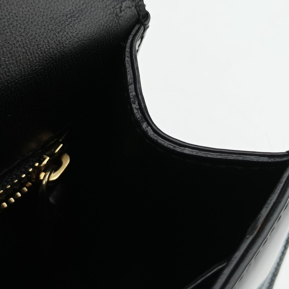 Pre-owned Christian Dior Diorama Black Leather  shoulderbag | stylenewstar