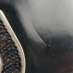 Pre-owned Christian Dior Diorama Black Leather  shoulderbag | stylenewstar