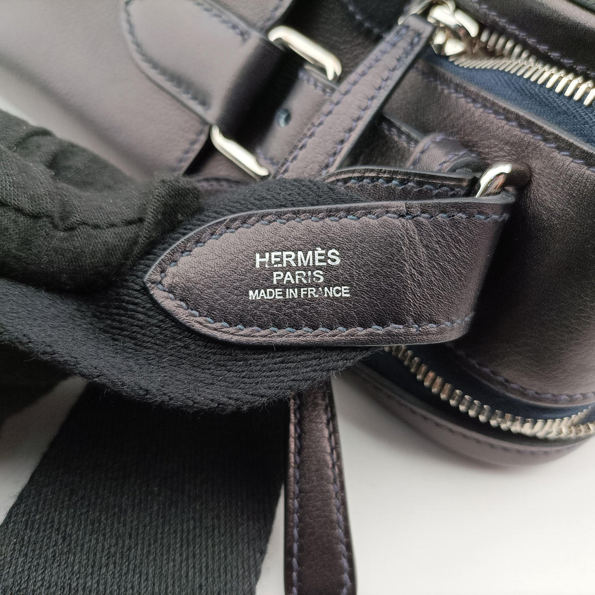 Vintage Hermes Hebdo Reporter Brown Evergrain Leather  shoulderbag | stylenewstar