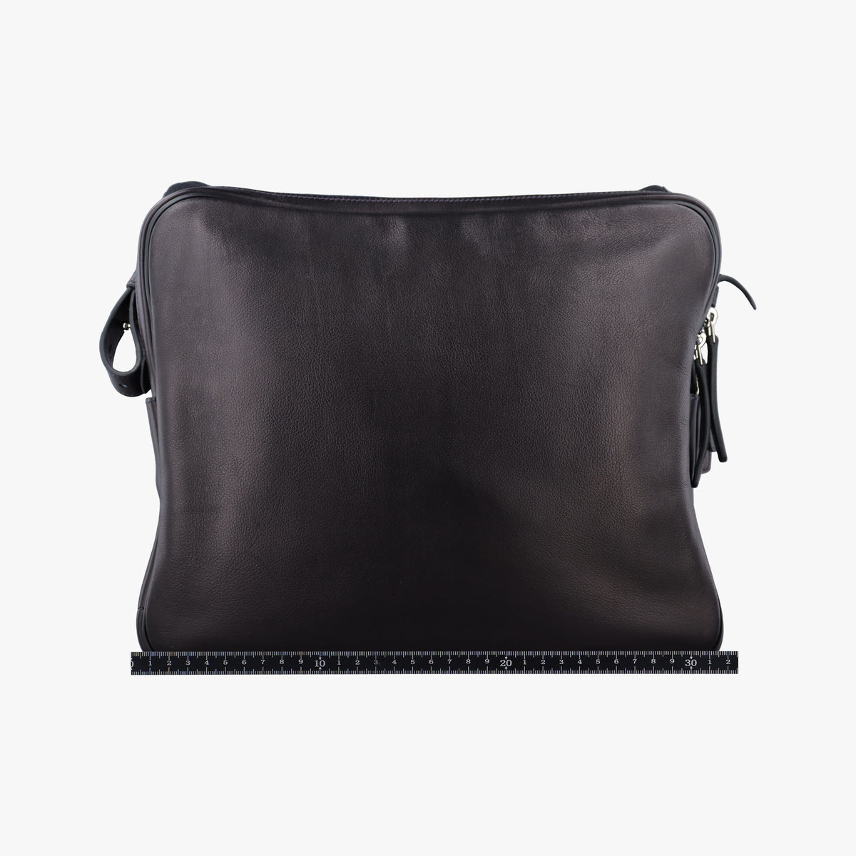 Vintage Hermes Hebdo Reporter Brown Evergrain Leather  shoulderbag | stylenewstar