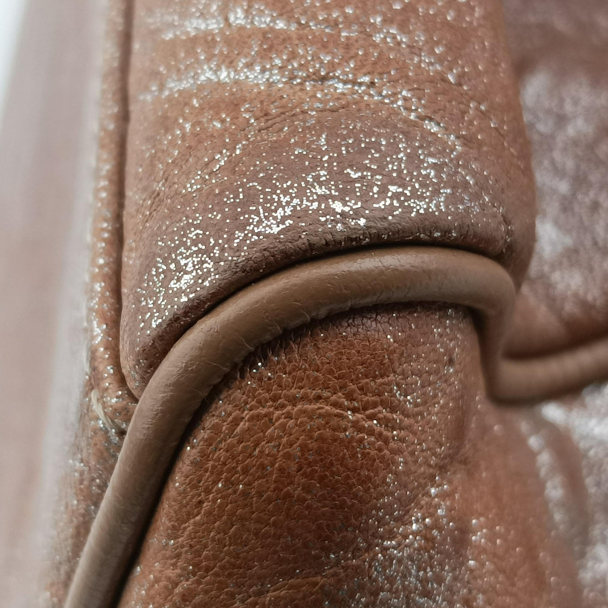 Pre-owned Fendi Etniko Brown Leather 8BN157 handbag | stylenewstar