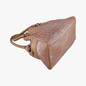 Pre-owned Fendi Etniko Brown Leather 8BN157 handbag | stylenewstar