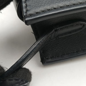 Vintage Fendi Phone Pouch Black Leather 7AS192 shoulderbag | stylenewstar