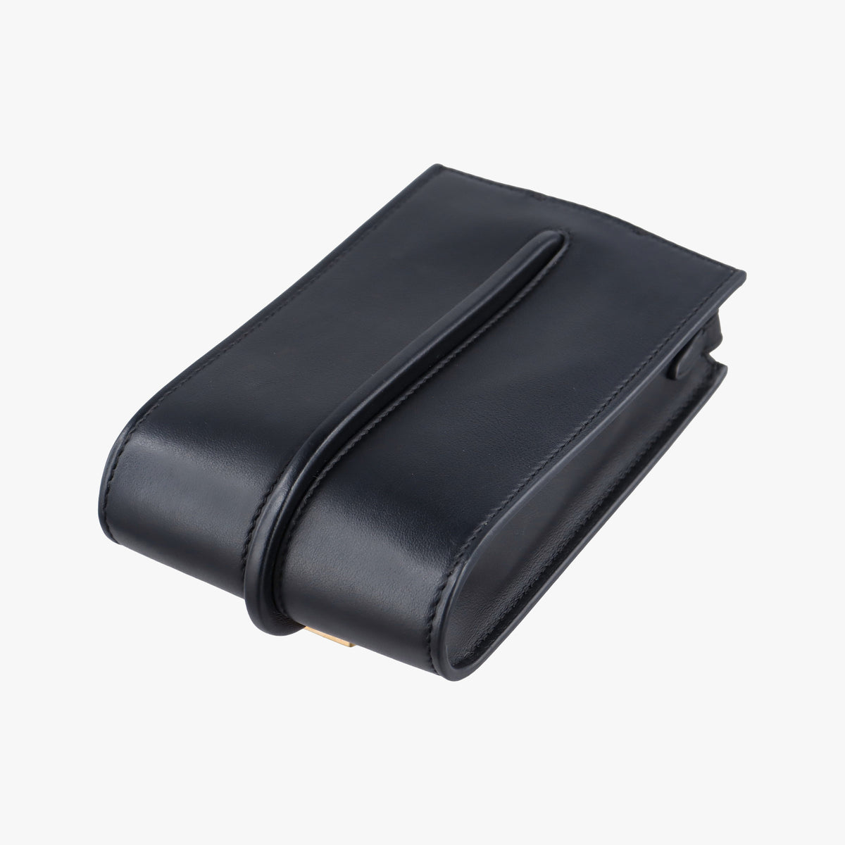 Vintage Fendi Phone Pouch Black Leather 7AS192 shoulderbag | stylenewstar