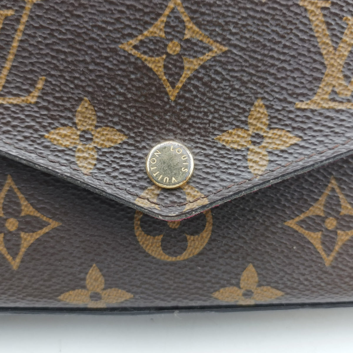 Secondhand Louis Vuitton Pochette Felicie Brown Monogram Canvas M61276 shoulderbag | stylenewstar
