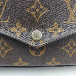 Secondhand Louis Vuitton Pochette Felicie Brown Monogram Canvas M61276 shoulderbag | stylenewstar