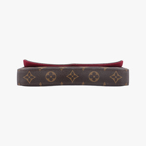 Secondhand Louis Vuitton Pochette Felicie Brown Monogram Canvas M61276 shoulderbag | stylenewstar