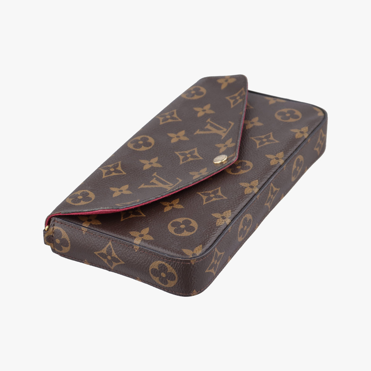 Secondhand Louis Vuitton Pochette Felicie Brown Monogram Canvas M61276 shoulderbag | stylenewstar