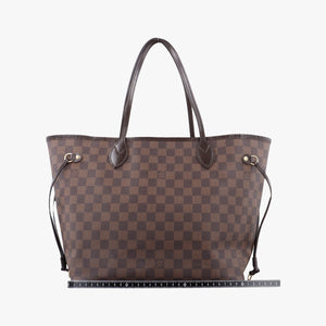 Secondhand Louis Vuitton NEVERFULL MM EBENE Damier Canvas N51105 handbag | stylenewstar