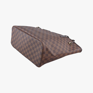 Secondhand Louis Vuitton NEVERFULL MM EBENE Damier Canvas N51105 handbag | stylenewstar