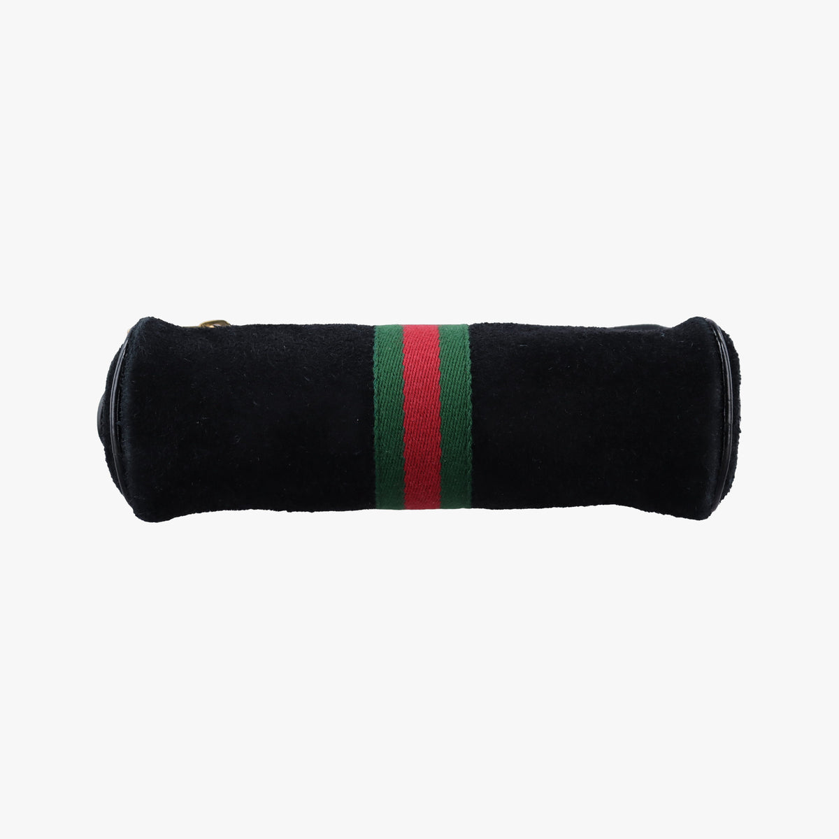 Pre-owned Gucci Ophidia Black Suede 517076 shoulderbag | stylenewstar