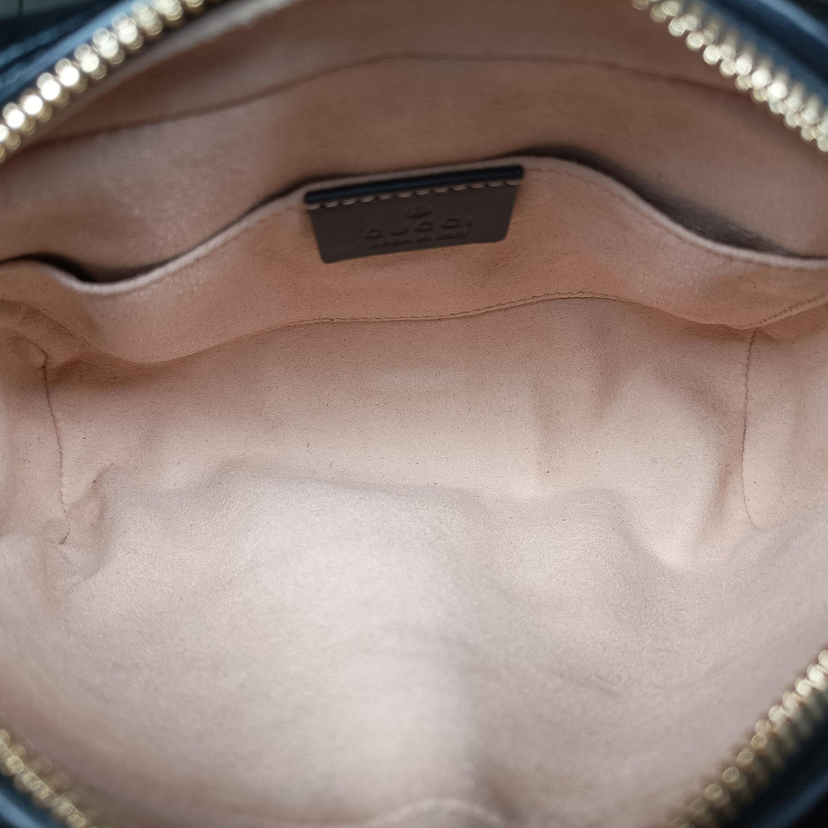 Pre-owned Gucci Ophidia Black Suede 517076 shoulderbag | stylenewstar