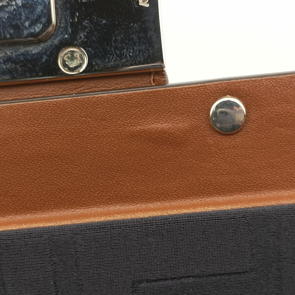 Pre-owned Fendi Zucca Trunk Brown PVC coated canvas×Leather 7VA507 shoulderbag | stylenewstar