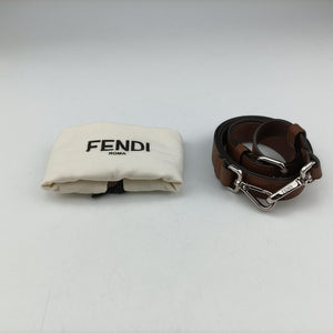 Pre-owned Fendi Zucca Trunk Brown PVC coated canvas×Leather 7VA507 shoulderbag | stylenewstar