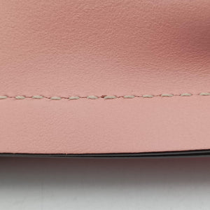 Pre-owned Chloe Aby Pink x Red Leather  shoulderbag | stylenewstar