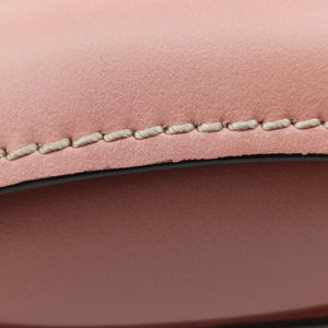 Pre-owned Chloe Aby Pink x Red Leather  shoulderbag | stylenewstar