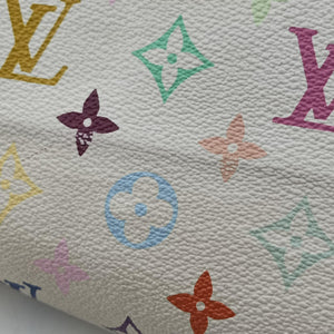 Secondhand Louis Vuitton URSULA white Monogram Multicolor M40123 handbag | stylenewstar