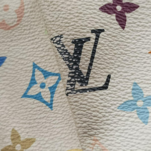 Secondhand Louis Vuitton URSULA white Monogram Multicolor M40123 handbag | stylenewstar