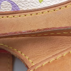 Secondhand Louis Vuitton URSULA white Monogram Multicolor M40123 handbag | stylenewstar