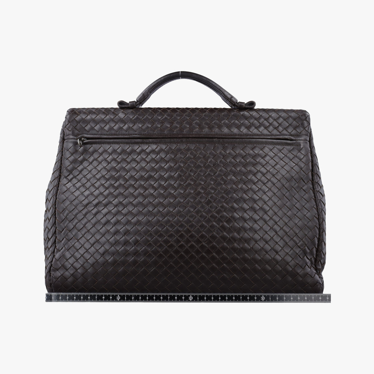Vintage Bottega Veneta Intrecciato Brown lambskin  handbag | stylenewstar