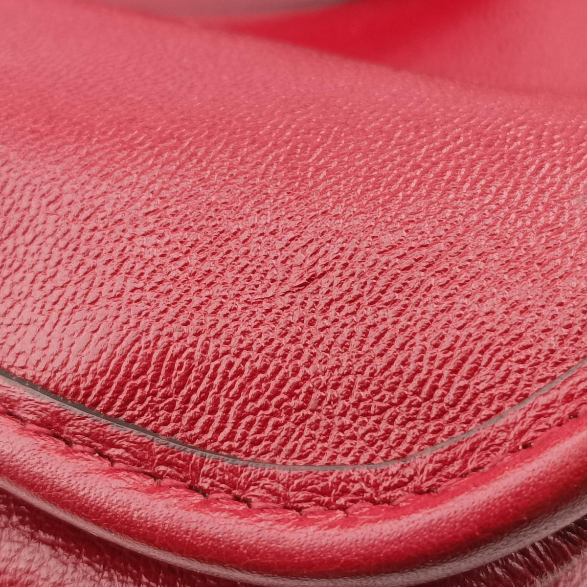 Pre-owned Gucci HORSEBIT 1955 Red Leather 621144 shoulderbag | stylenewstar