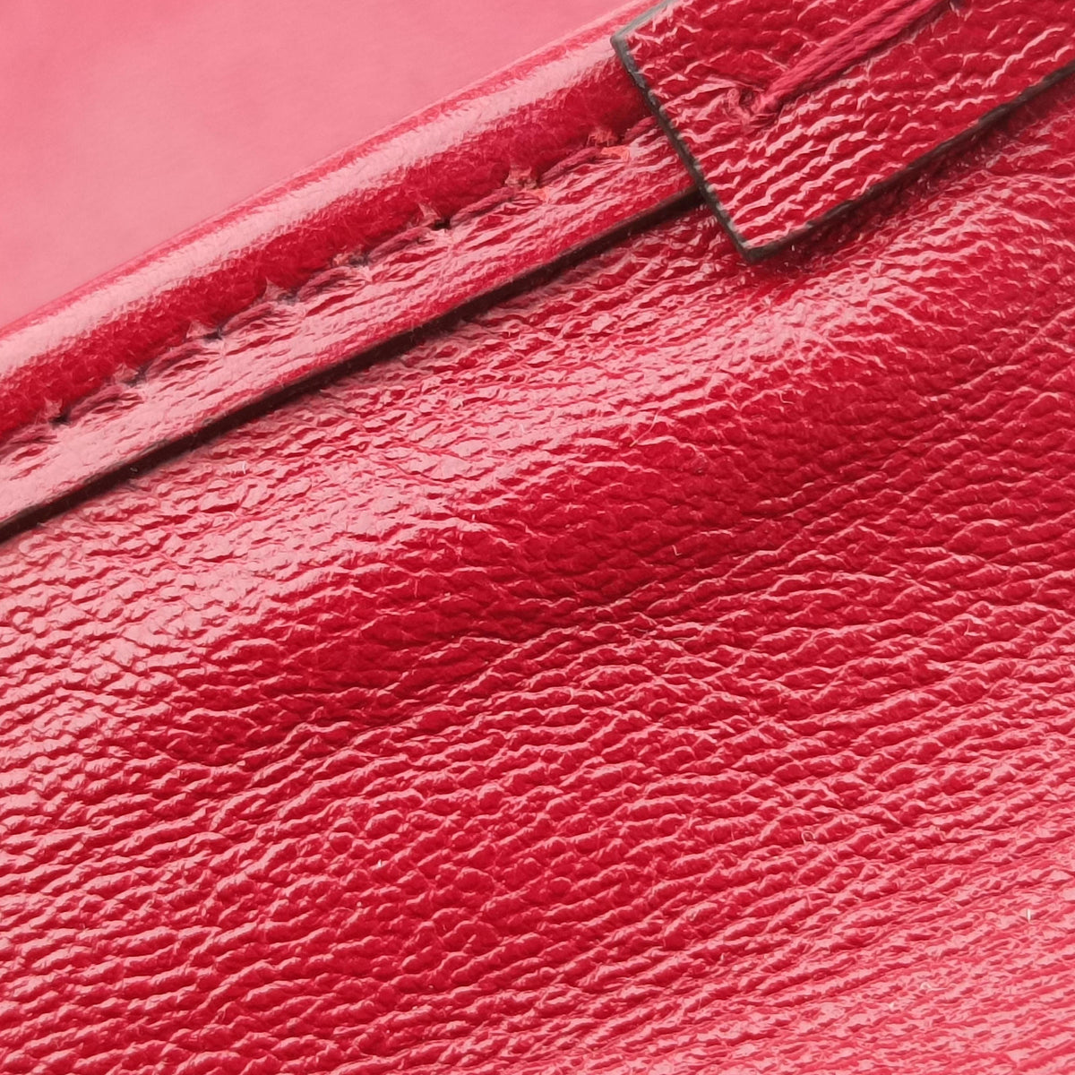 Pre-owned Gucci HORSEBIT 1955 Red Leather 621144 shoulderbag | stylenewstar