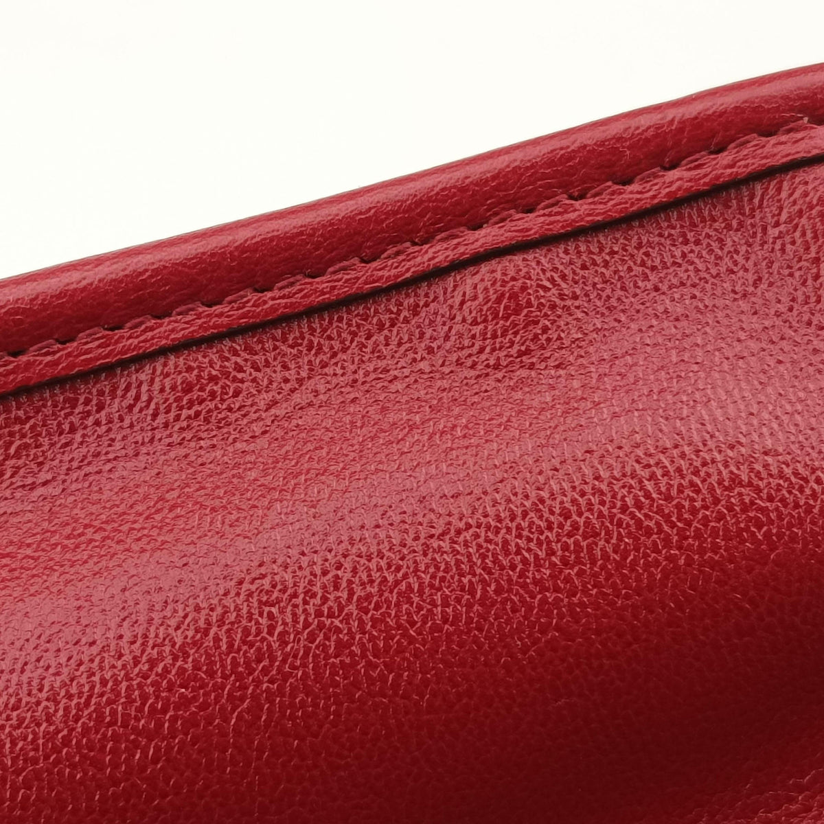 Pre-owned Gucci HORSEBIT 1955 Red Leather 621144 shoulderbag | stylenewstar