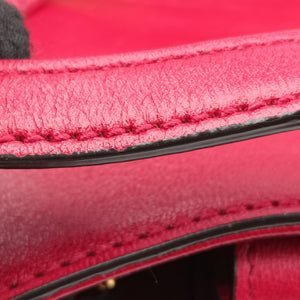 Pre-owned Gucci HORSEBIT 1955 Red Leather 621144 shoulderbag | stylenewstar