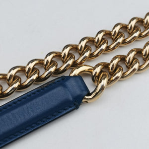 Vintage Dolce & Gabbana Quilted Lucia Embellished Blue Denim  shoulderbag | stylenewstar