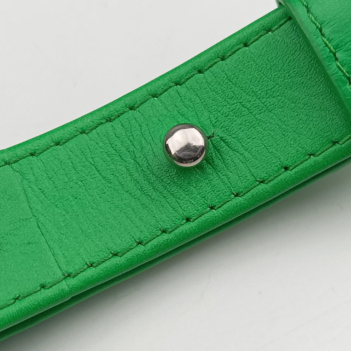 Pre-owned Bottega Veneta candy cassette Green lambskin  shoulderbag | stylenewstar