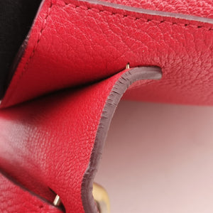 Vintage Chloe DREW Red Leather  shoulderbag | stylenewstar